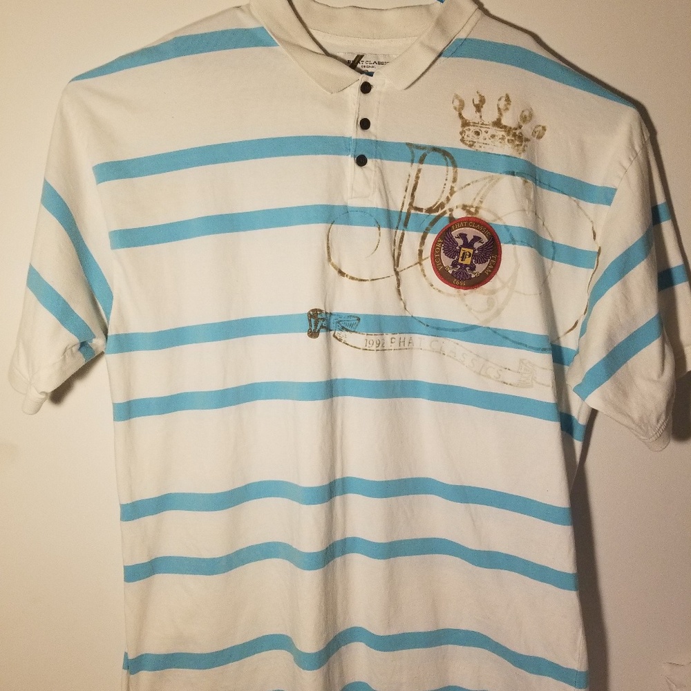 PHAT FARM Mens sz 4x Hiphop shirt.